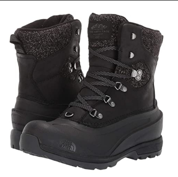 the north face women's chilkat 400g waterproof winter boots